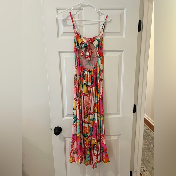 Greco Summer Tie Back Maxi Dress - Picture 2 of 4